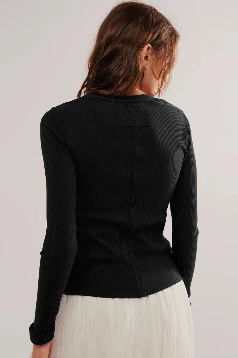 Slim Long Sleeve Ribbed Cardigan 14