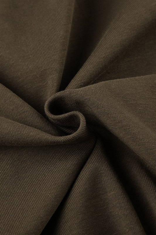 Leopard Patchwork Asym Hem Blouse