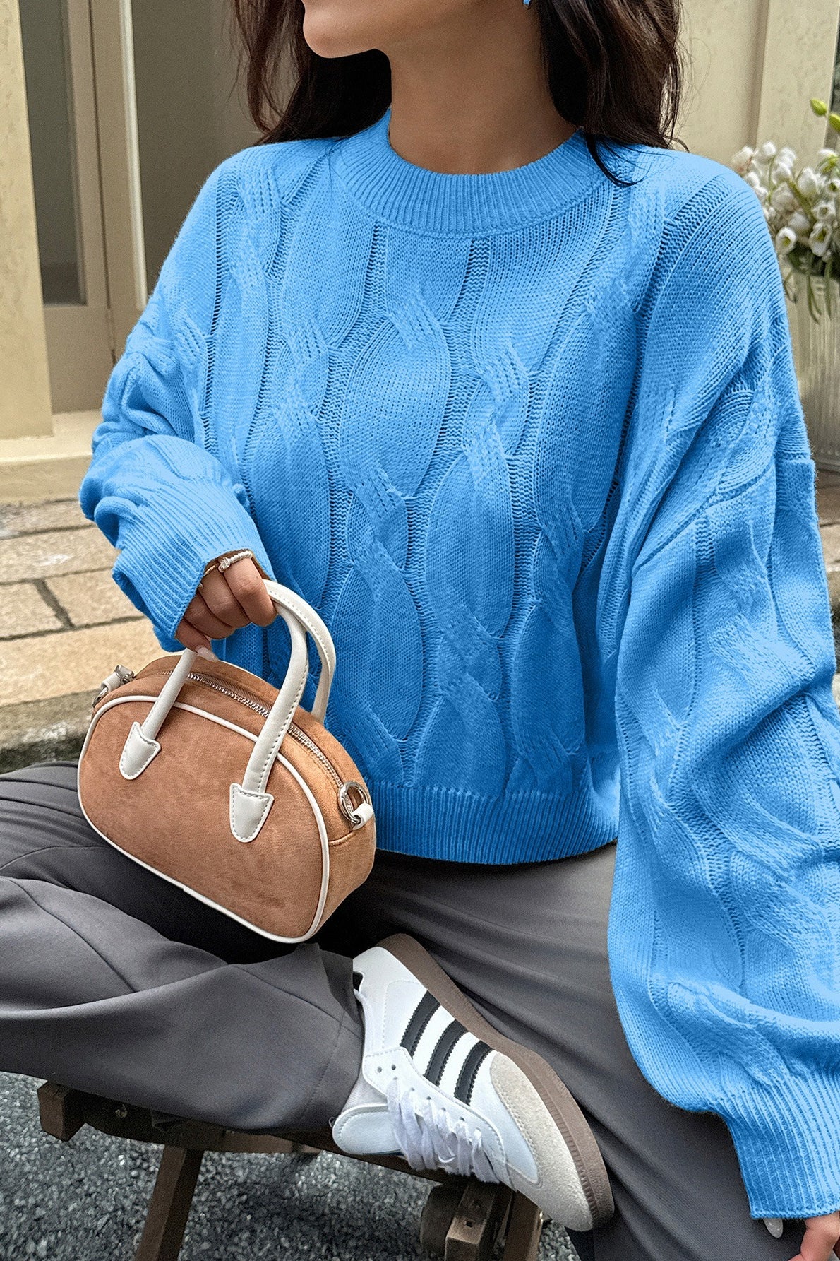 Long Sleeve Knit Base Sweater