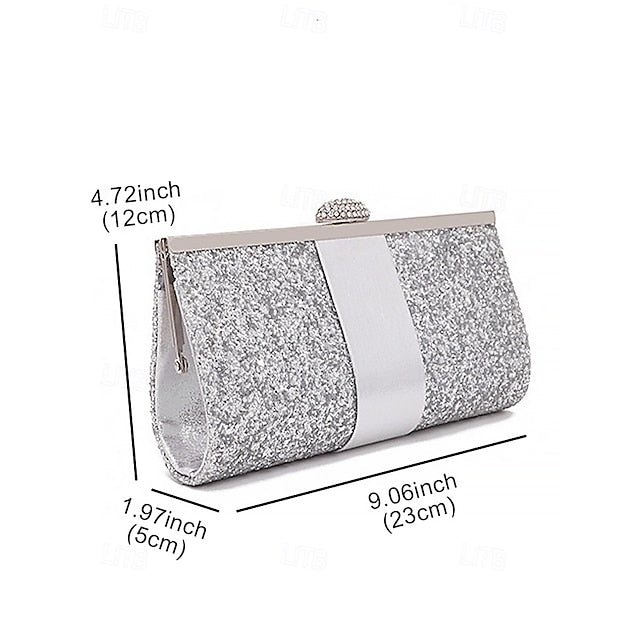 Clutch Bags PU Bag Polyester Shoulder Evening