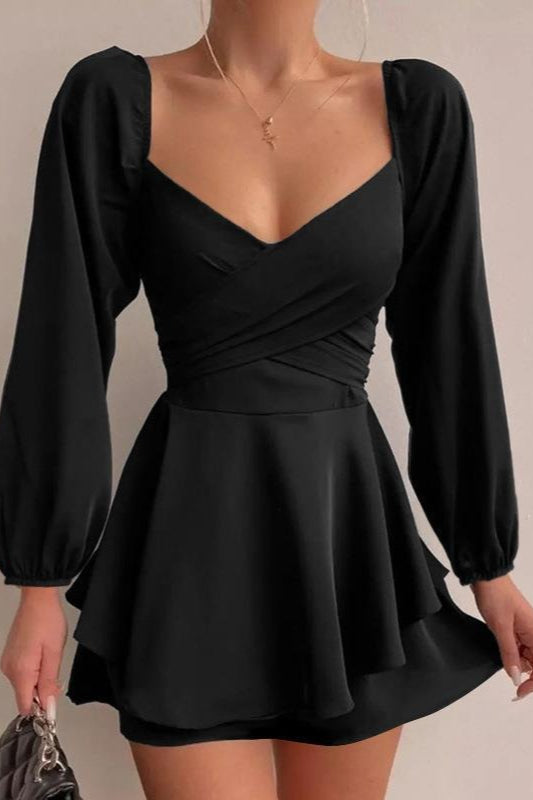 Elegant Minimalist Slim Fit Cocktail Dress