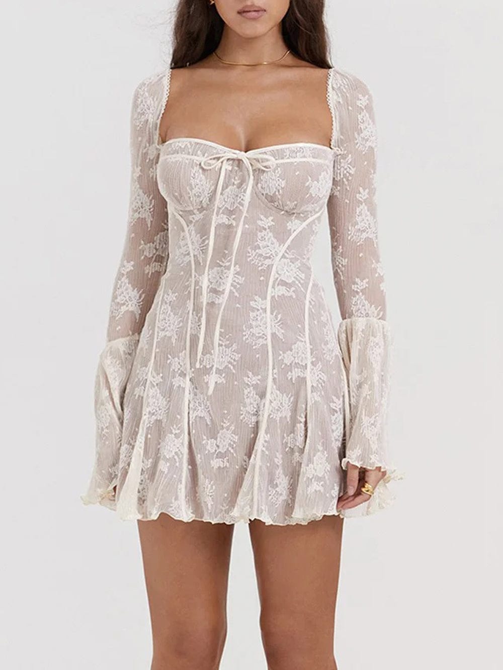 Backless Mini Dress - Fashionpara