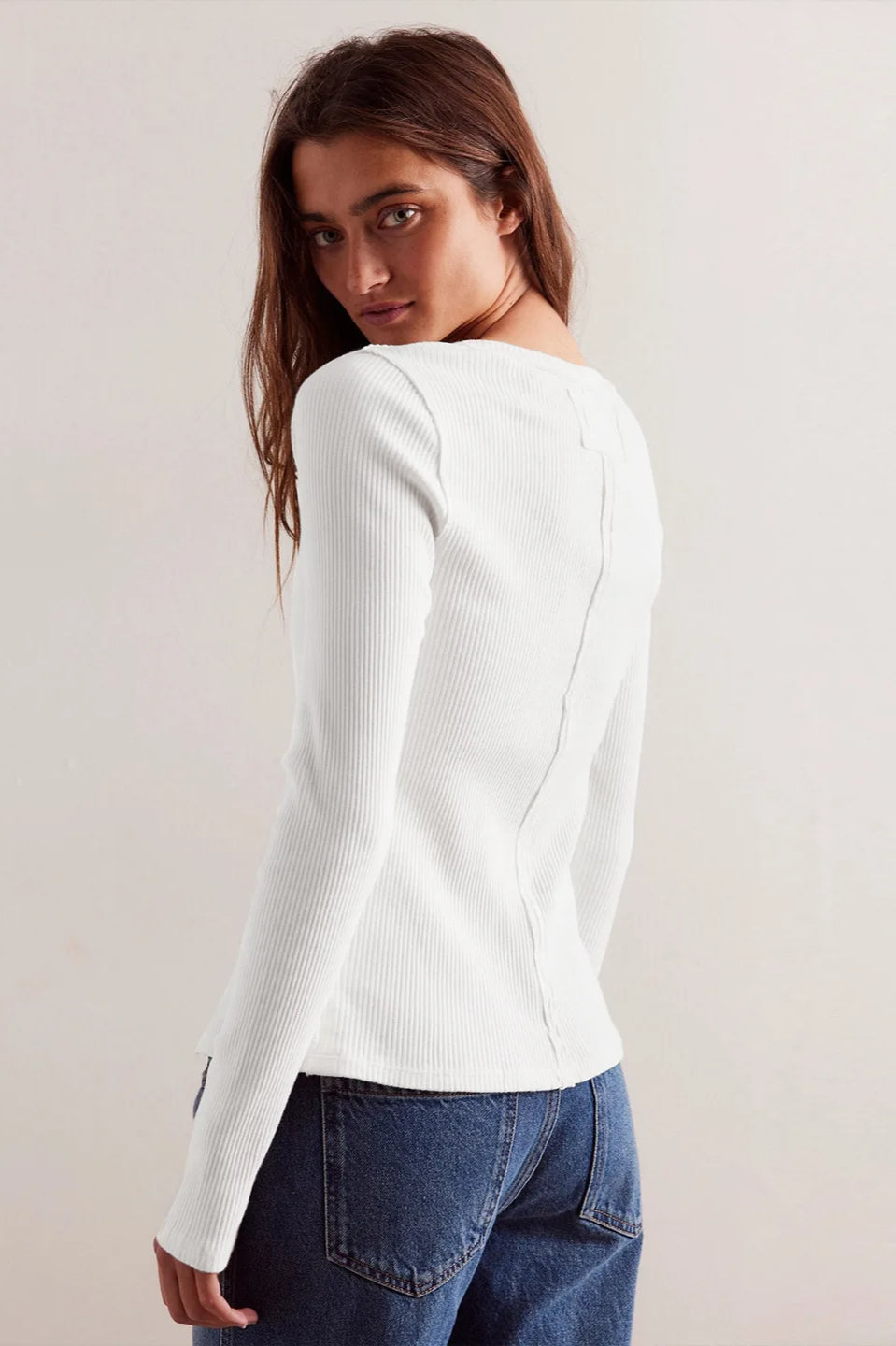 Slim Long Sleeve Ribbed Cardigan 5