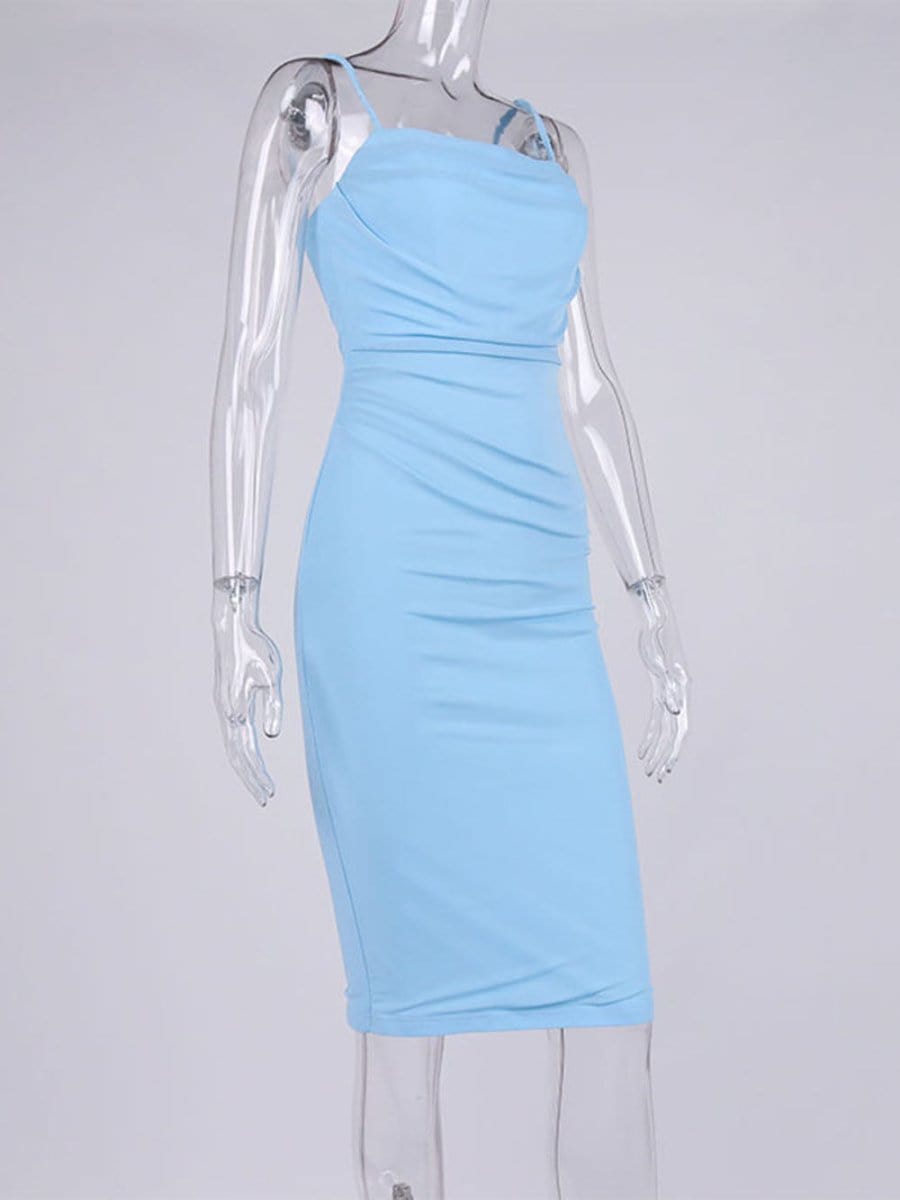 Bodycon Midi Dress - Fashionpara