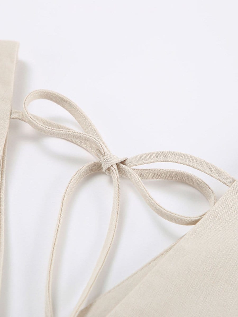 Backless Midi Dress - Fashionpara