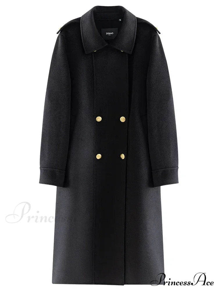 British Style Wool Red Coat