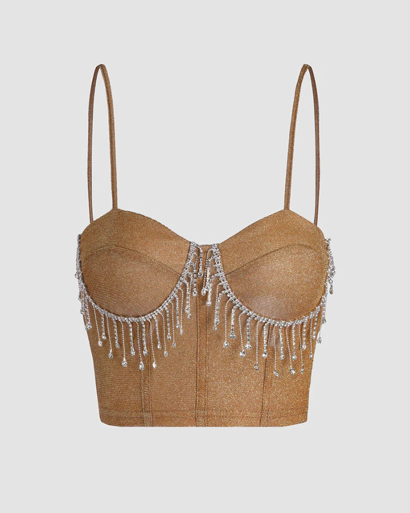 Dripping Gems Cami Top - Fashionpara