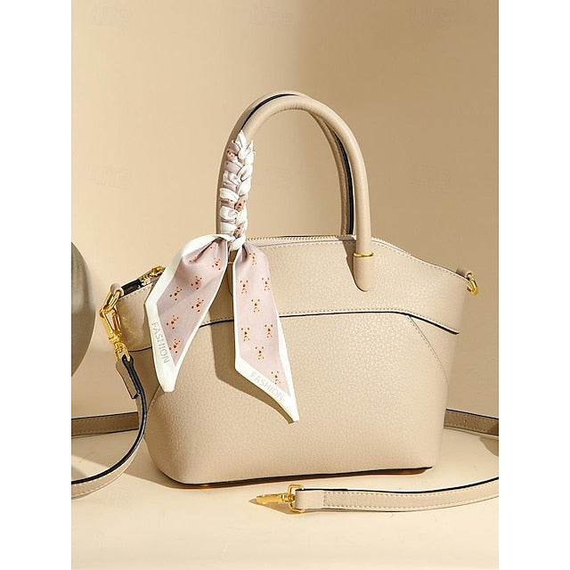 Daily Holiday Handbag Bag Office PU Leather Bucket