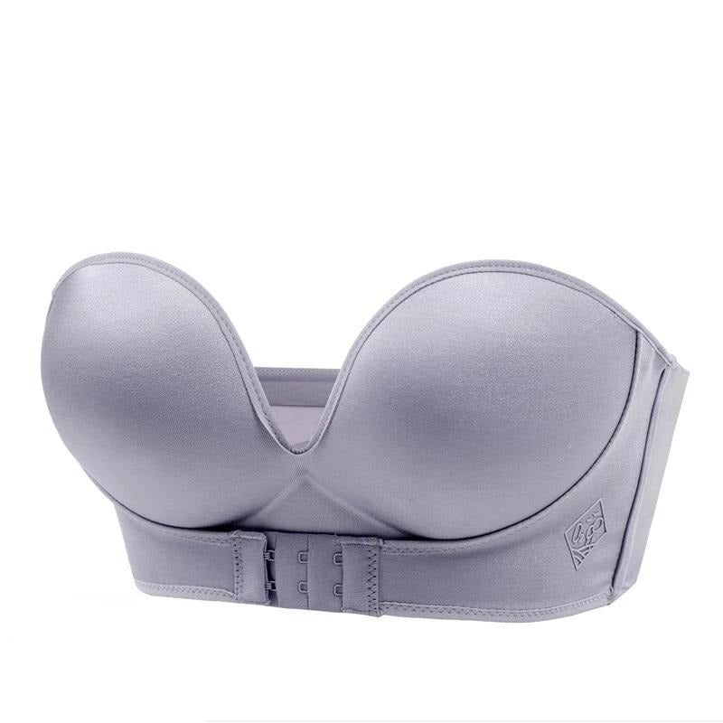 š„Invisible Strapless Super Push Up Bra - Fashionpara