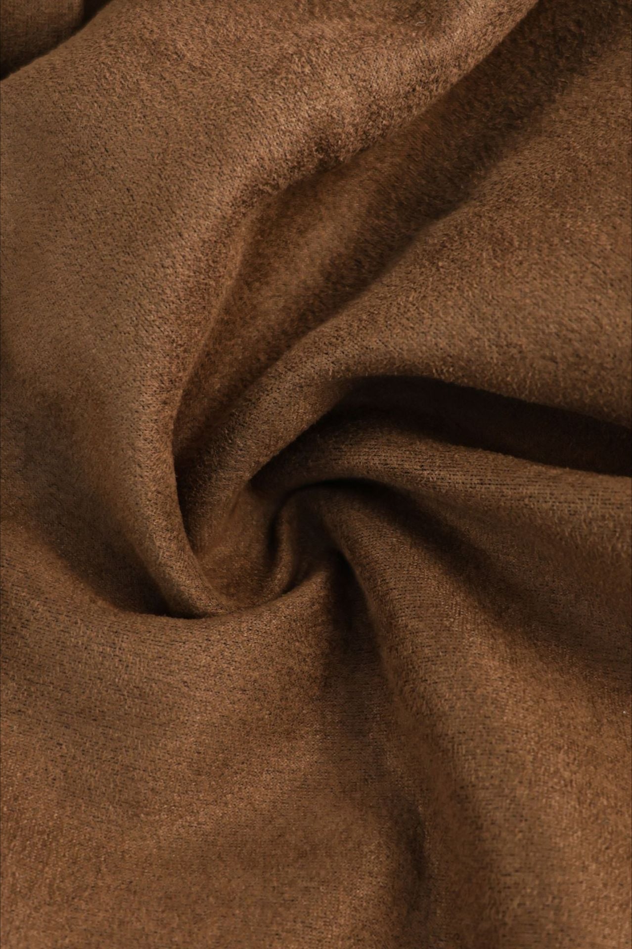 Elegant Vintage Brown Belted Long Coat for Timeless Style