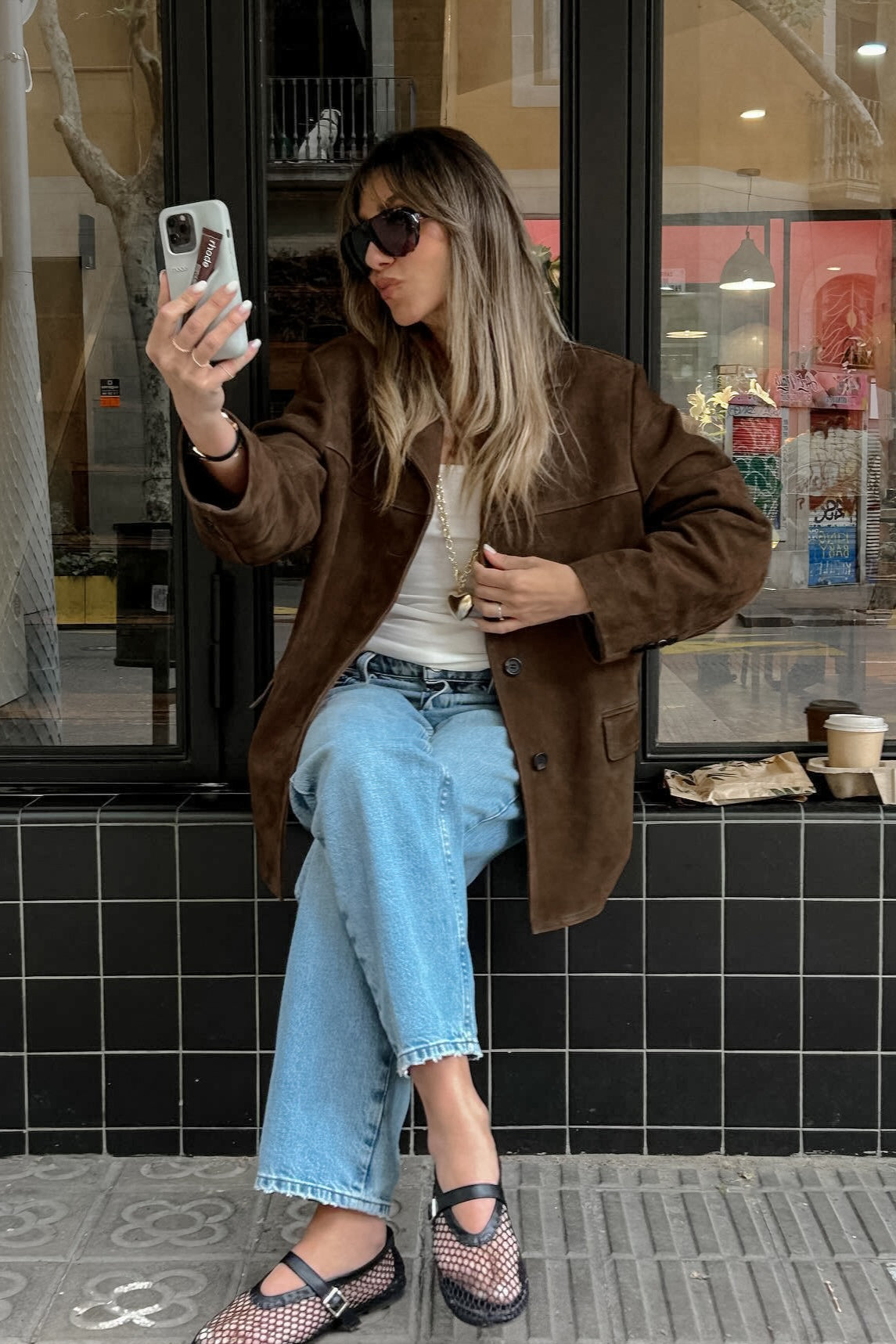 Relaxed Single Breasted Longline Blazer 6