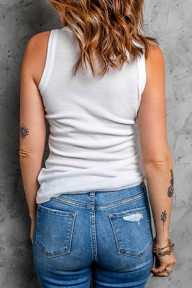 American flag Graphic Tank Tops Fashionpara