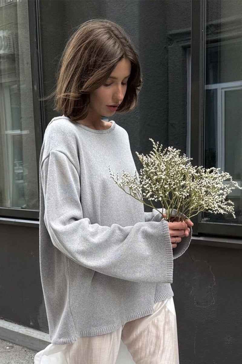 PrincessAce Off-Shoulder Knit Sweater for Effortless Style