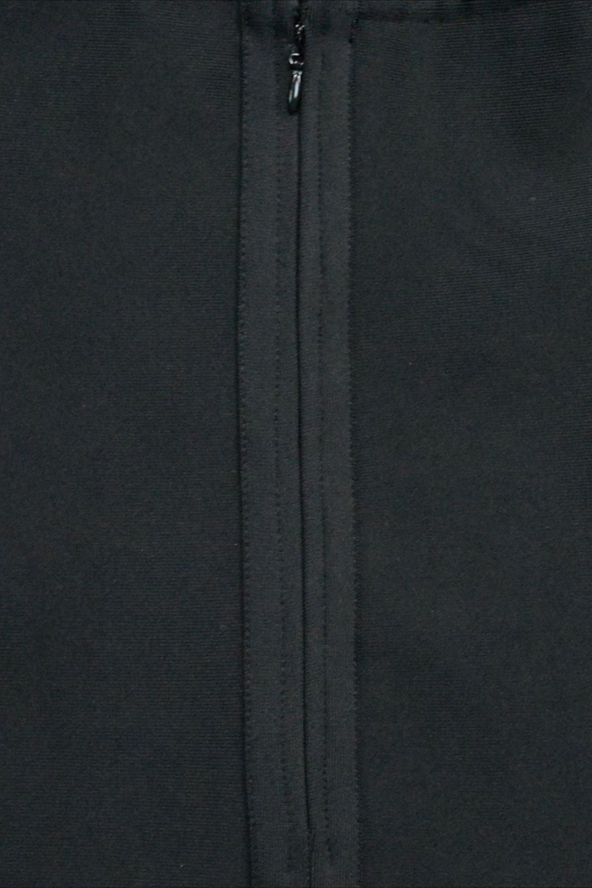 Feather Trim Strapless Bodycon Mini Dress 7