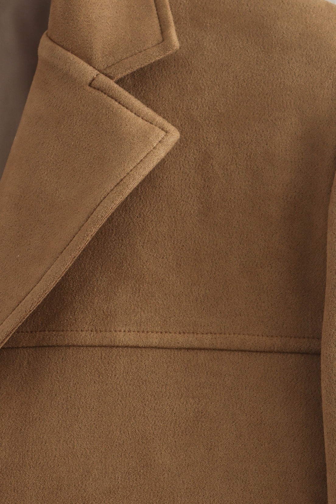 Brushed Suede Relaxed Blazer 6