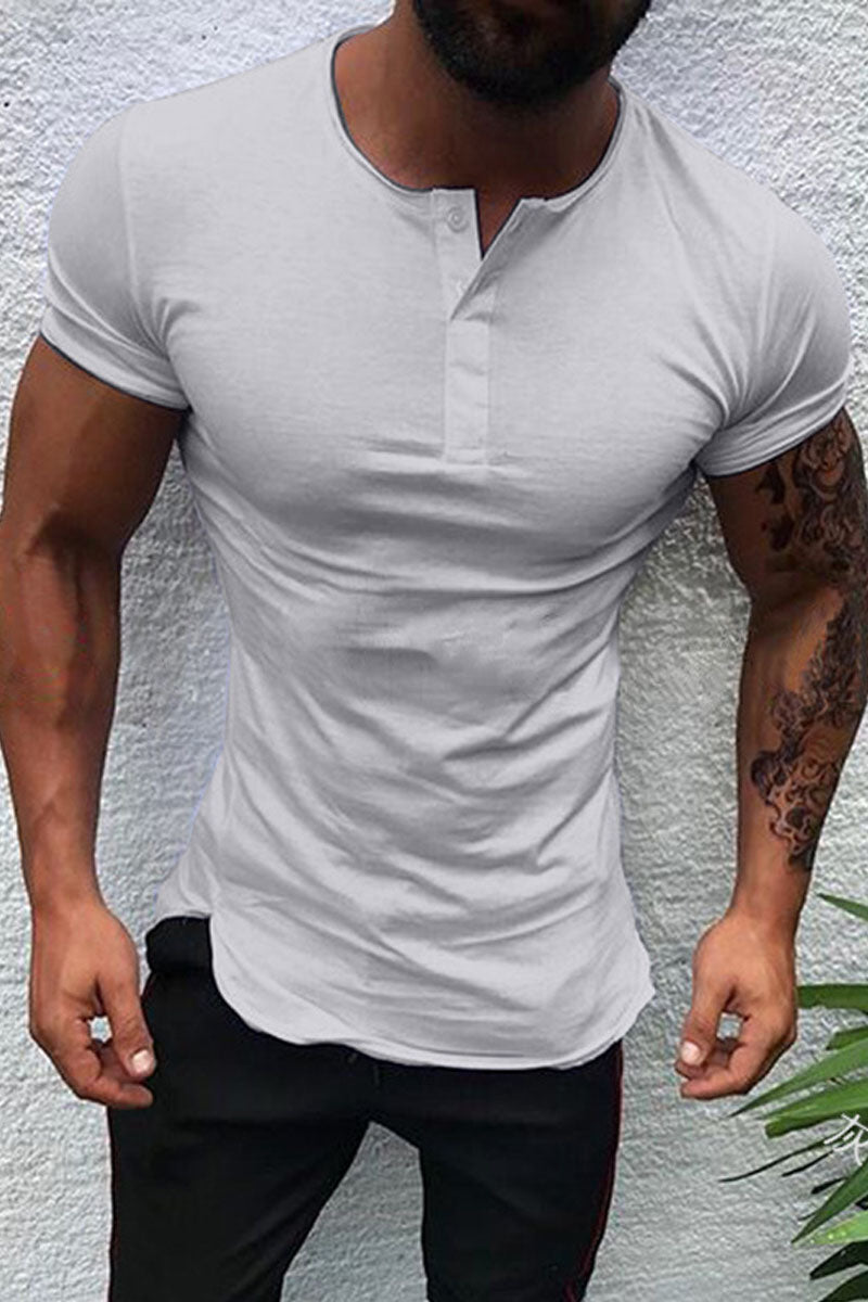Mens Short-Sleeve T-Shirt - Fashionpara