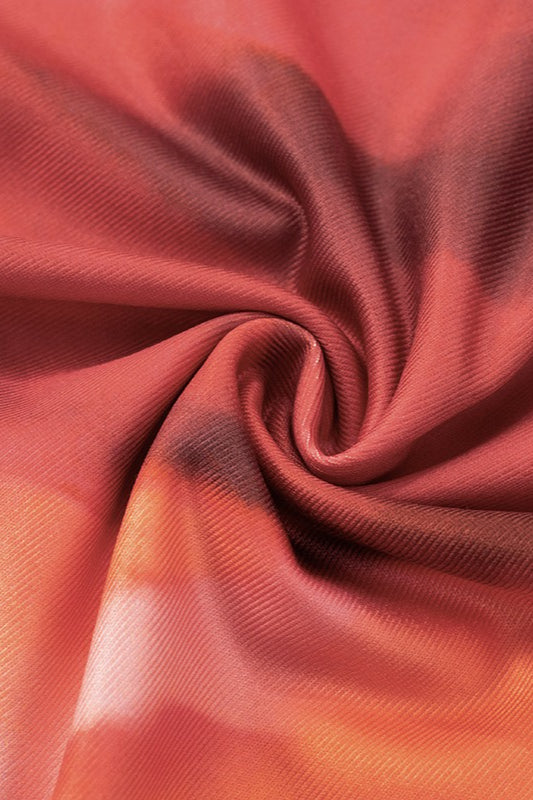 Sexy Floral Print Halter Tie Bodycon Split Maxi Dress