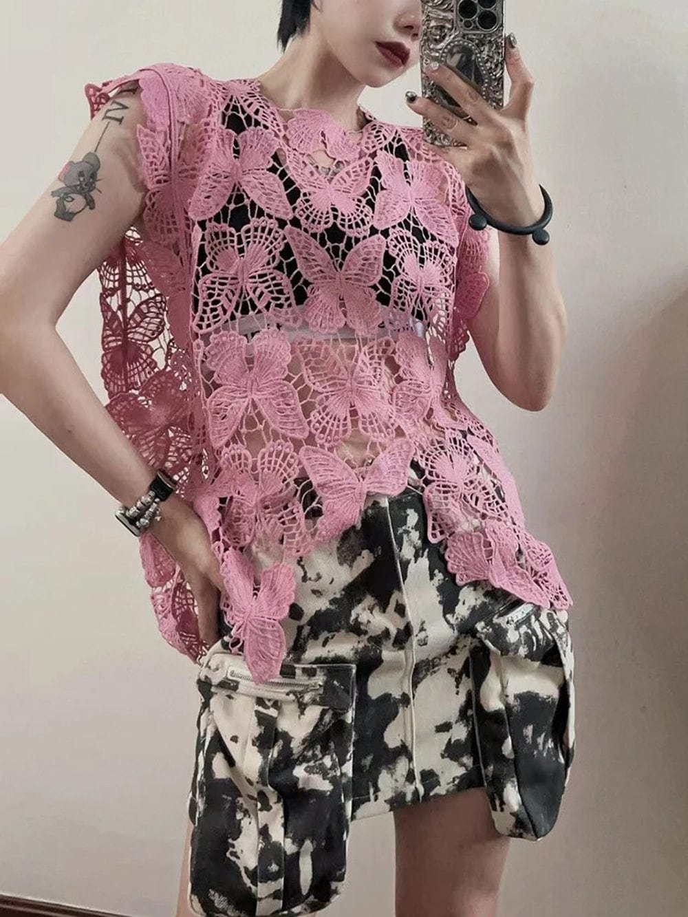 Hollow Out Tank - Fashionpara