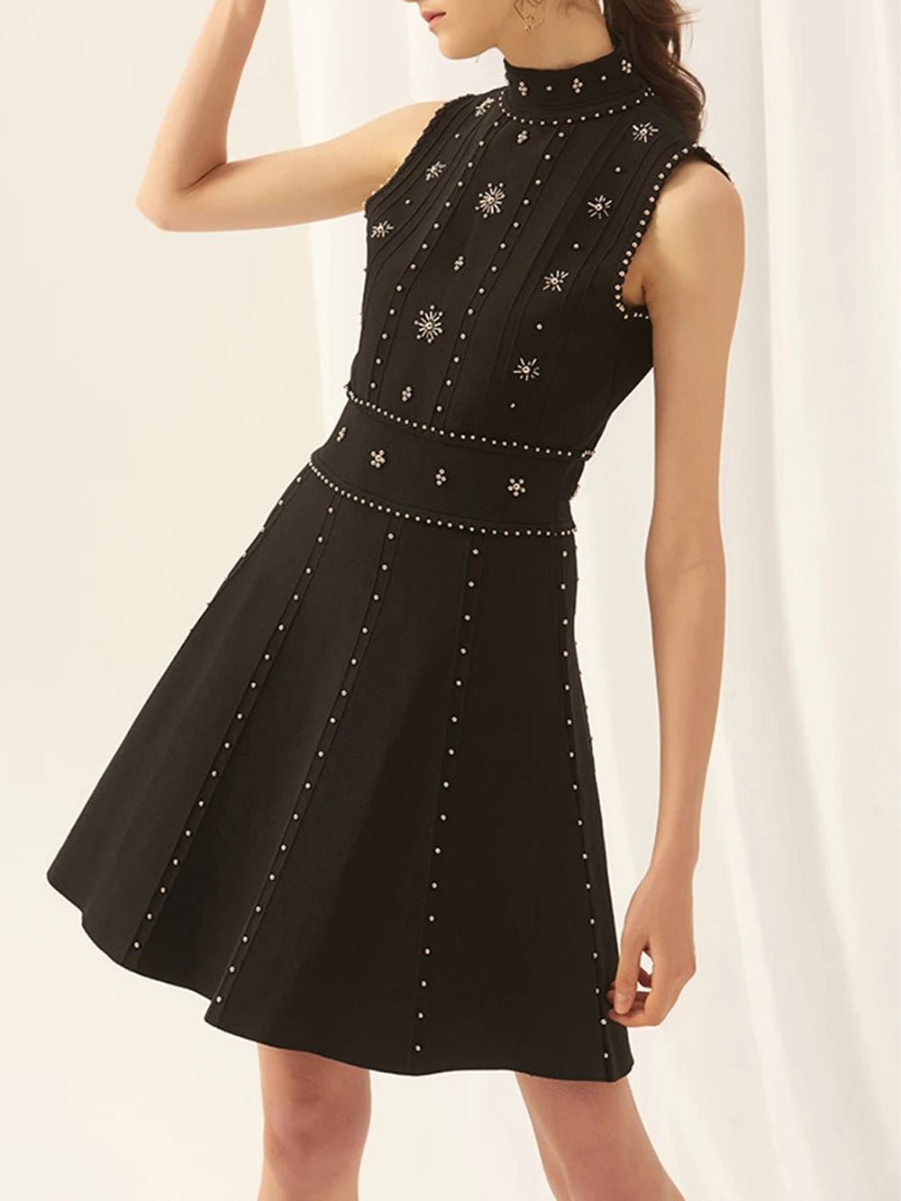 Sleeveless Mini Dress - Fashionpara