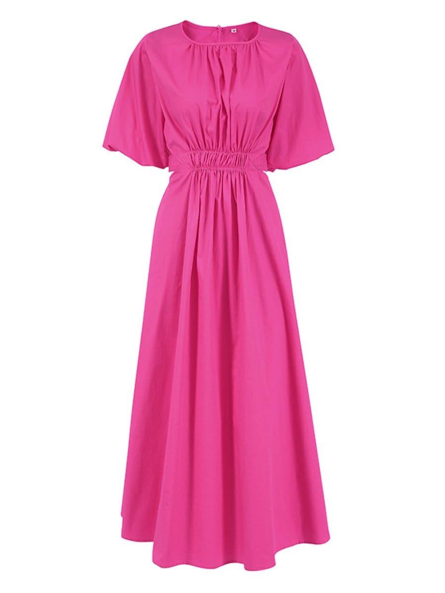 Hollow Out Midi - Fashionpara