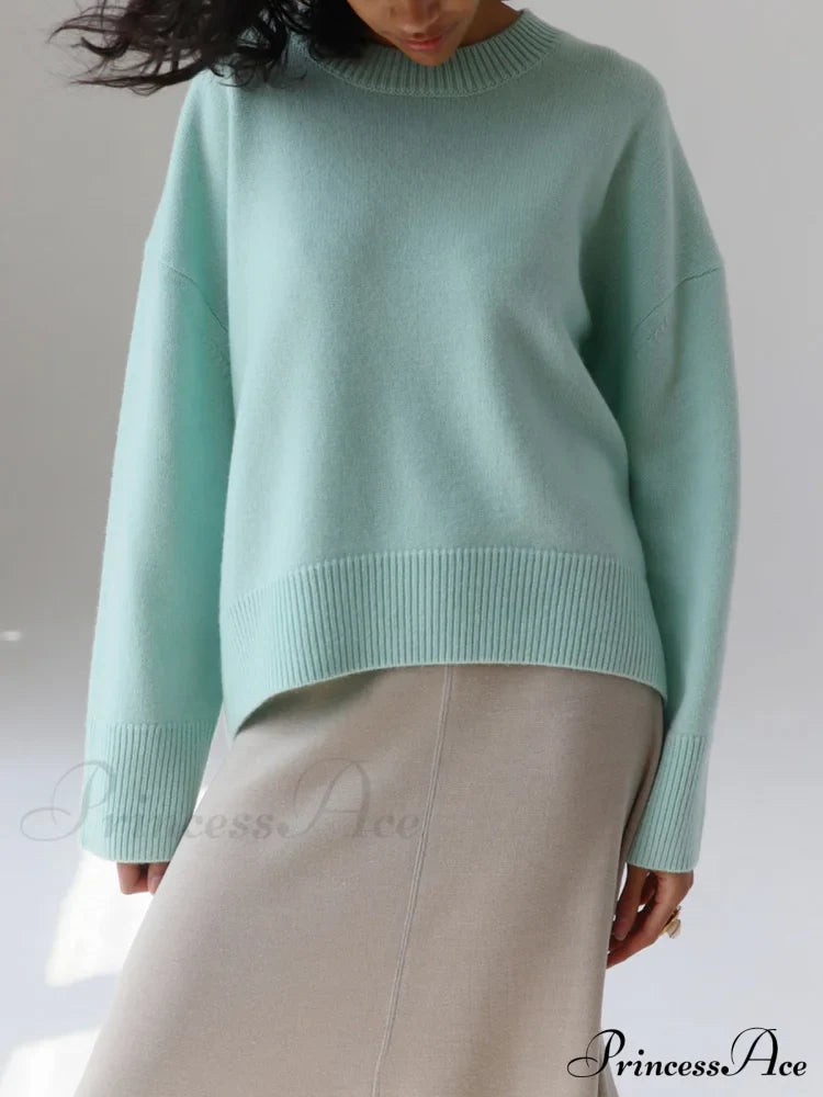 Candyfloss Oversized Graceful Pullover Sweater