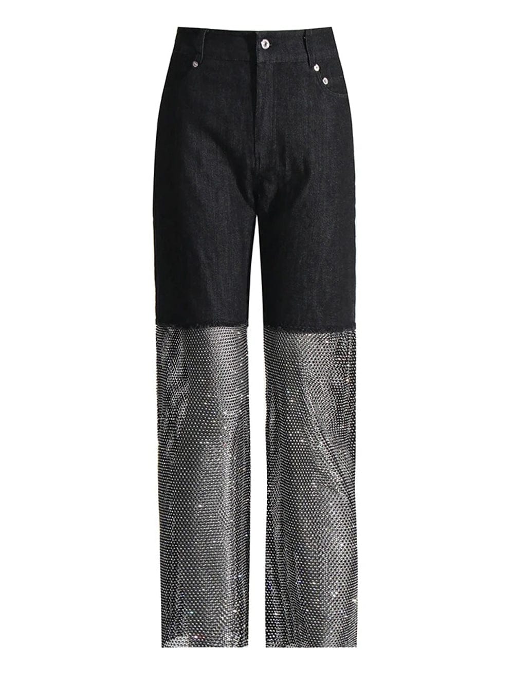 Denim Diamond Jeans - Fashionpara