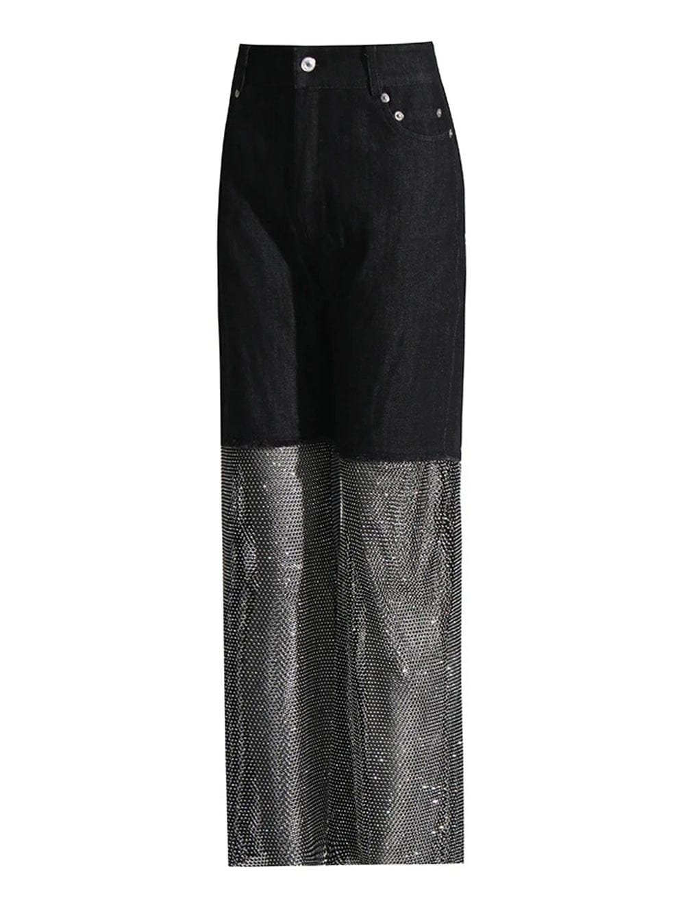 Denim Diamond Jeans - Fashionpara