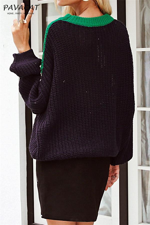 RadyRin Casual Brown Knitted Sweater for Effortless Style