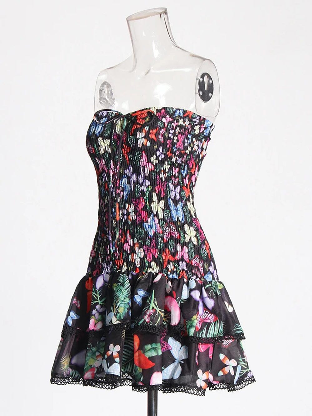 Backless Mini Dress - Fashionpara