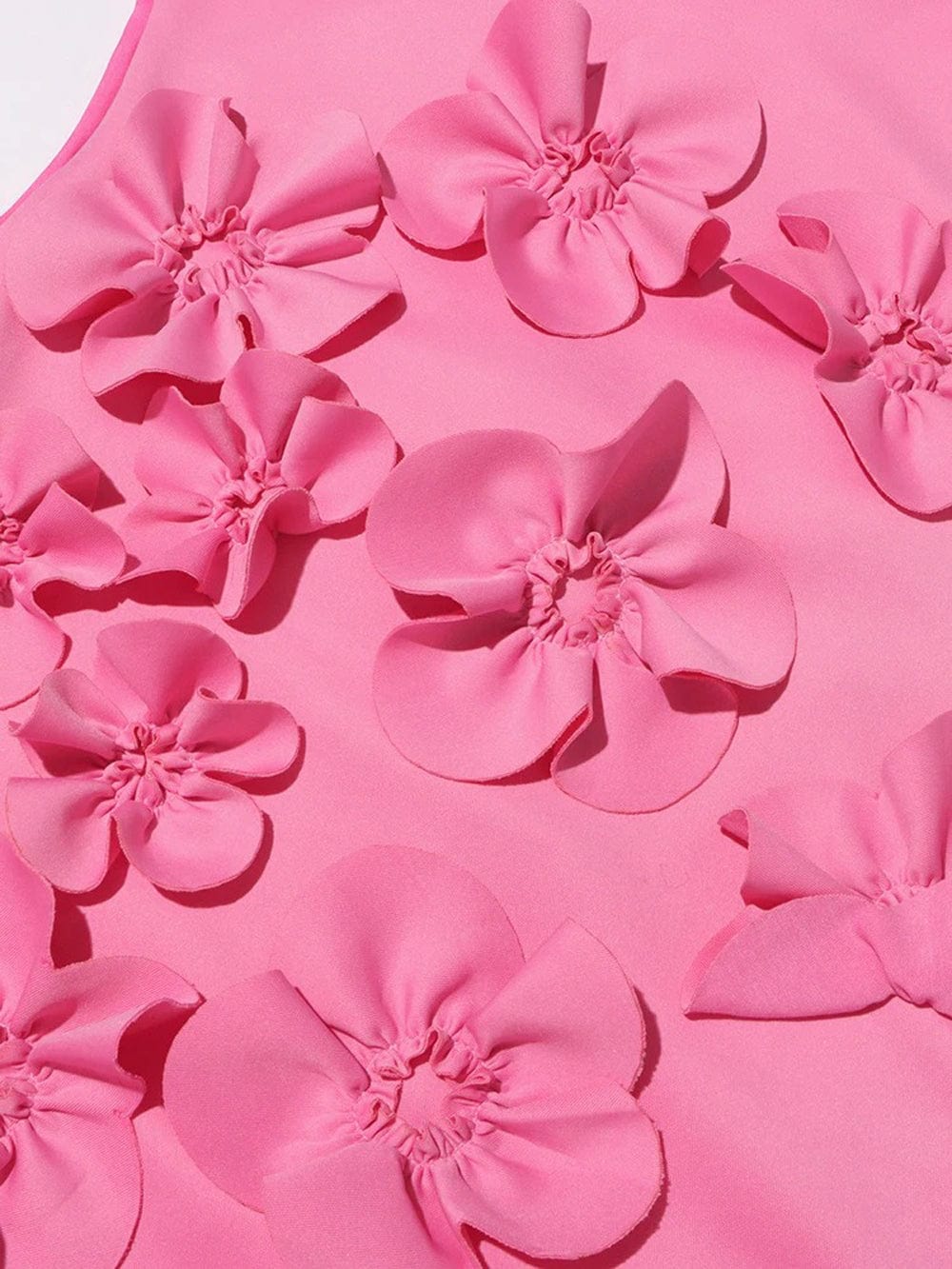 Appliques Sleeveless Midi - Fashionpara