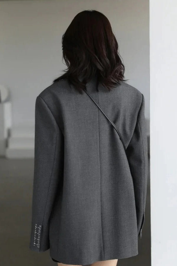 Loose Long Sleeve Office Blazer 6
