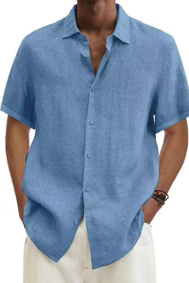 Uniqshe Summer Linen Regular fit Shirt  Fashionpara