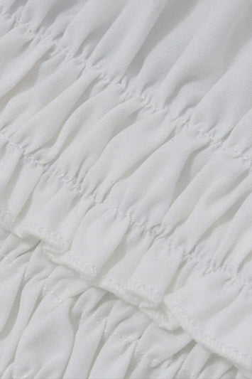 Ruffle Halter Mini Dress