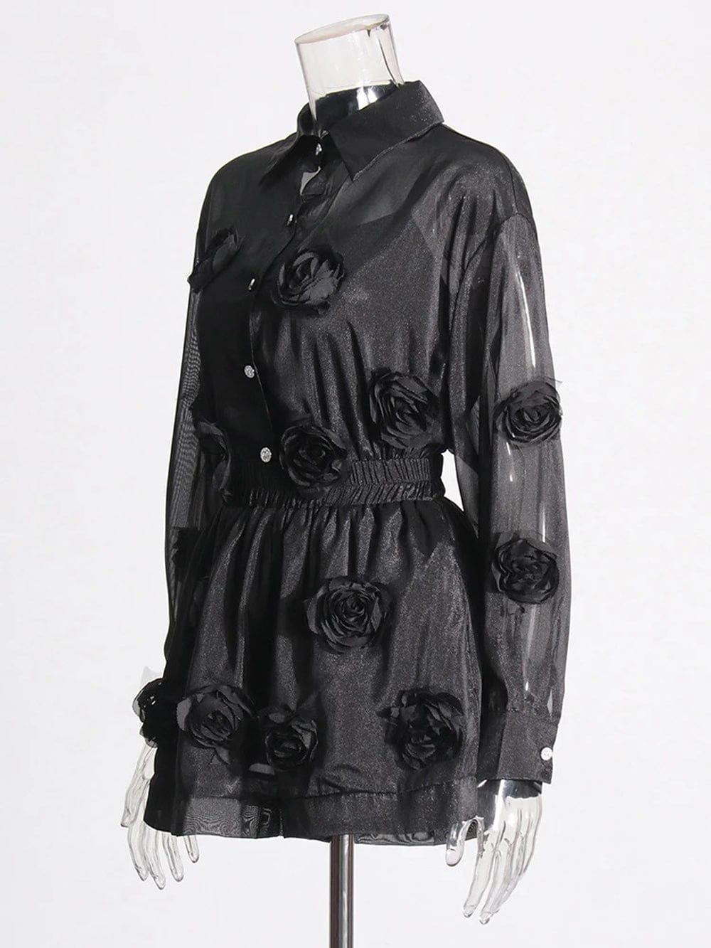 Appliques Button Pant - Fashionpara