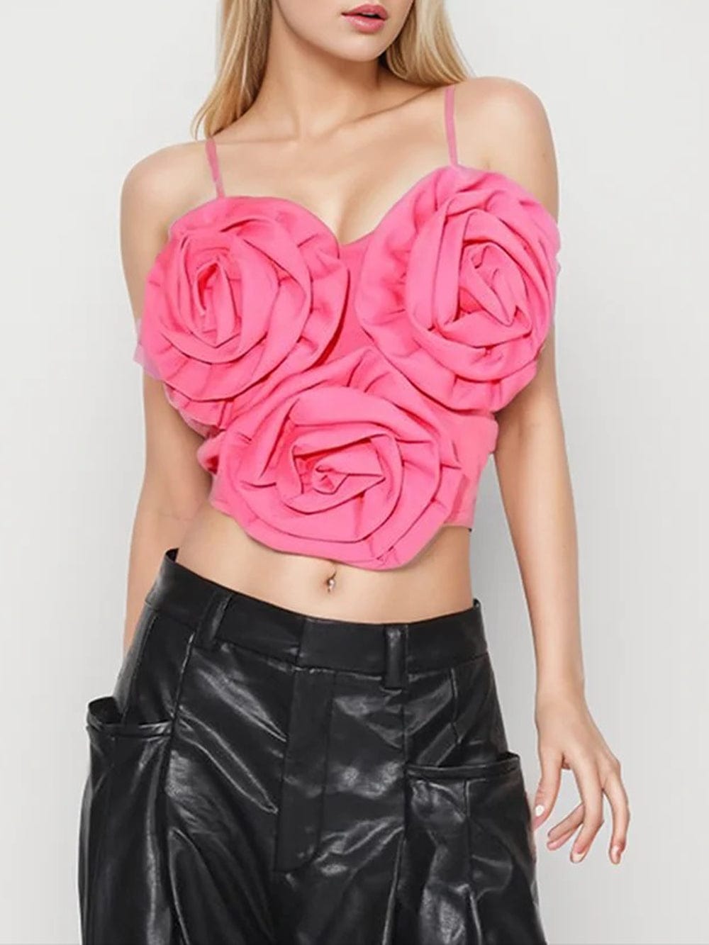 Applique Backless Tank - Fashionpara