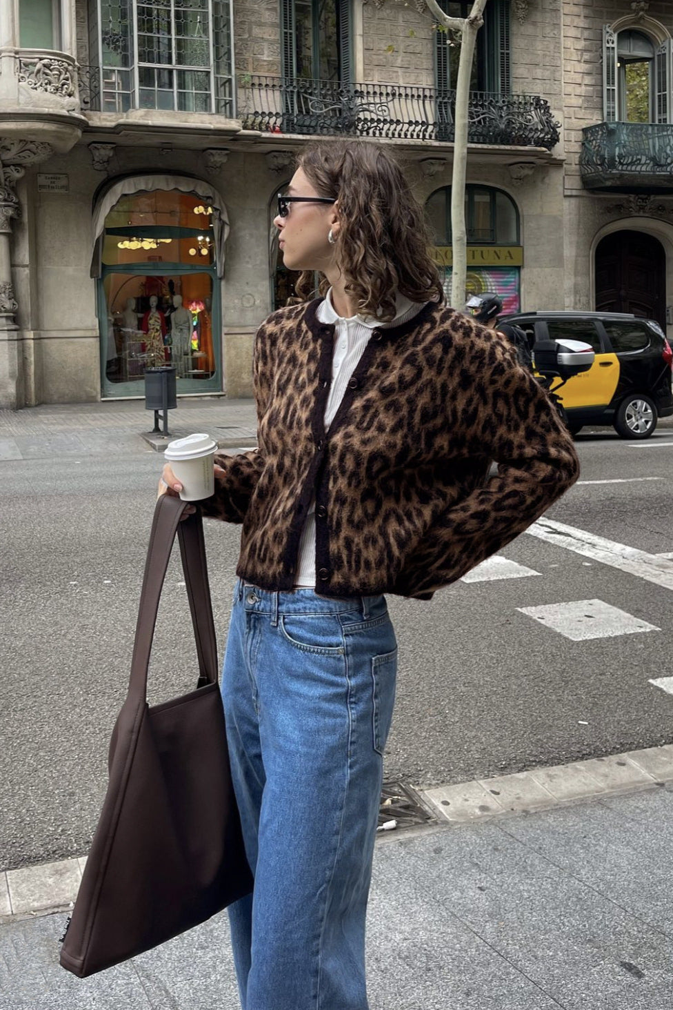 Soft Touch Leopard Print Cardigan for Effortless Style