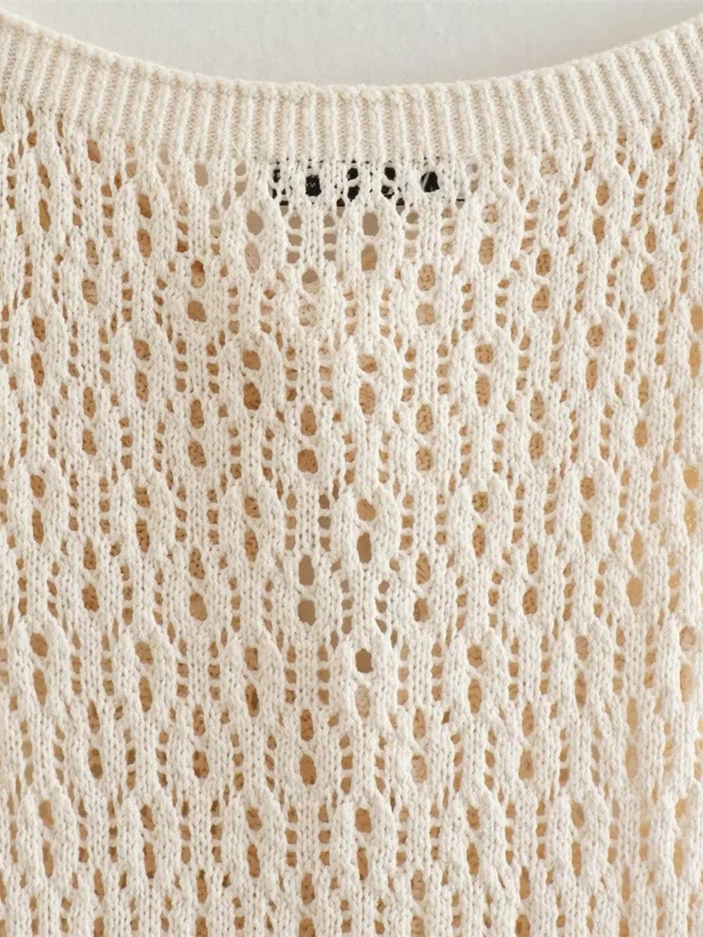 Hollow Mesh Knit - Fashionpara