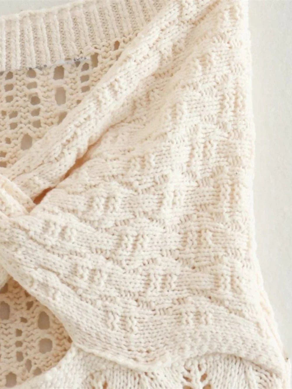 Hollow Mesh Knit - Fashionpara