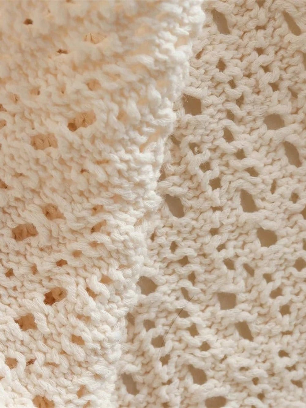 Hollow Mesh Knit - Fashionpara