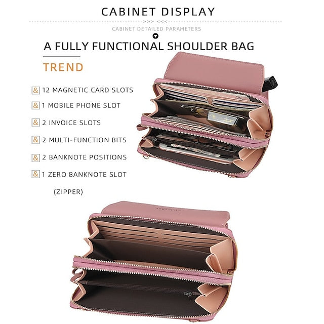 Bag Shoulder Wallet Mobile Phone Crossbody