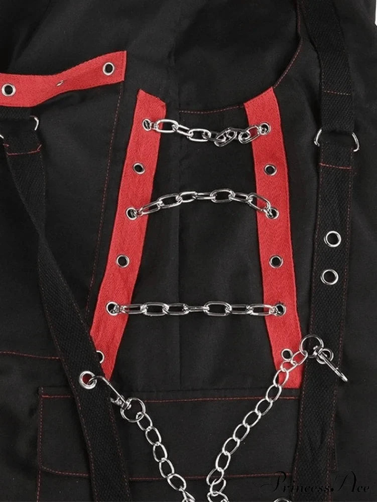 Cool Gothic Chain Jeans
