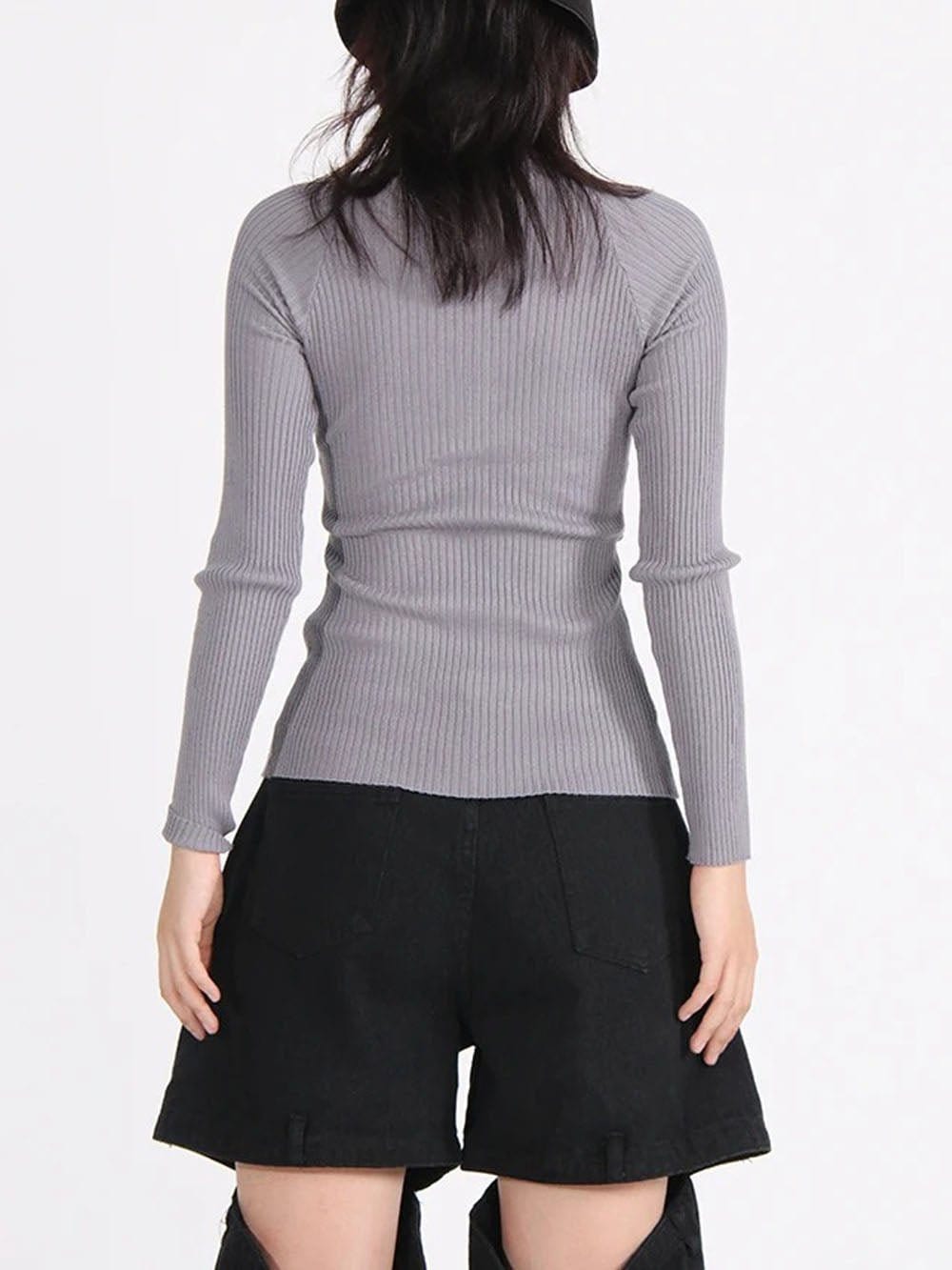 Hollow Out Knit - Fashionpara