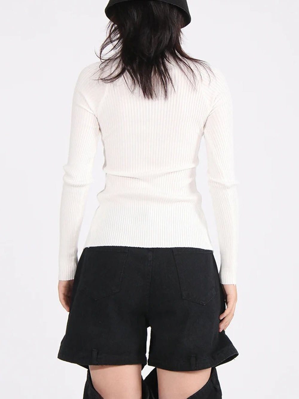 Hollow Out Knit - Fashionpara
