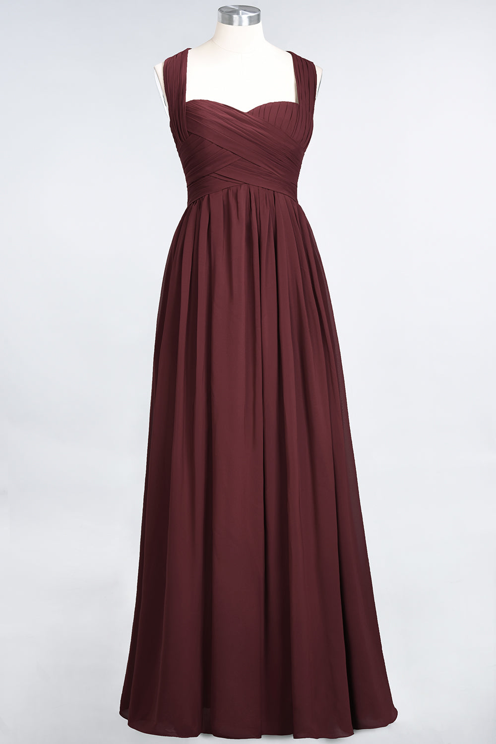 Chic Tiered Sweetheart Cap-Sleeves Bungurdy Bridesmaid dresses - Fashionpara