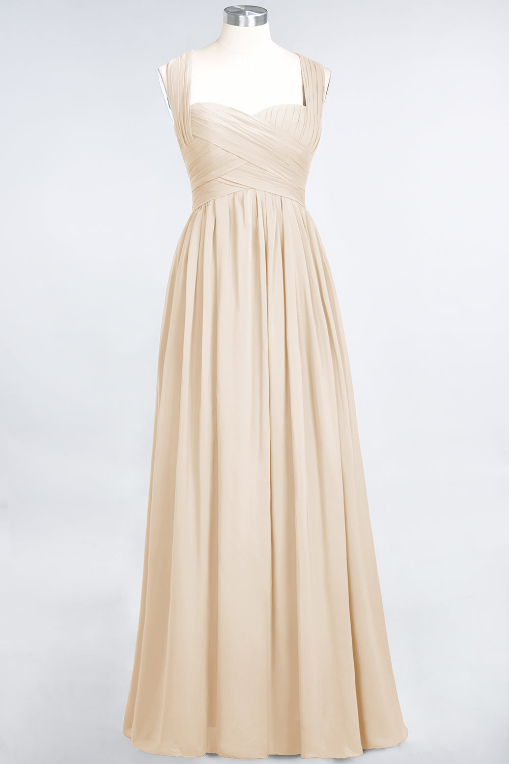 Chic Tiered Sweetheart Cap-Sleeves Bungurdy Bridesmaid dresses - Fashionpara