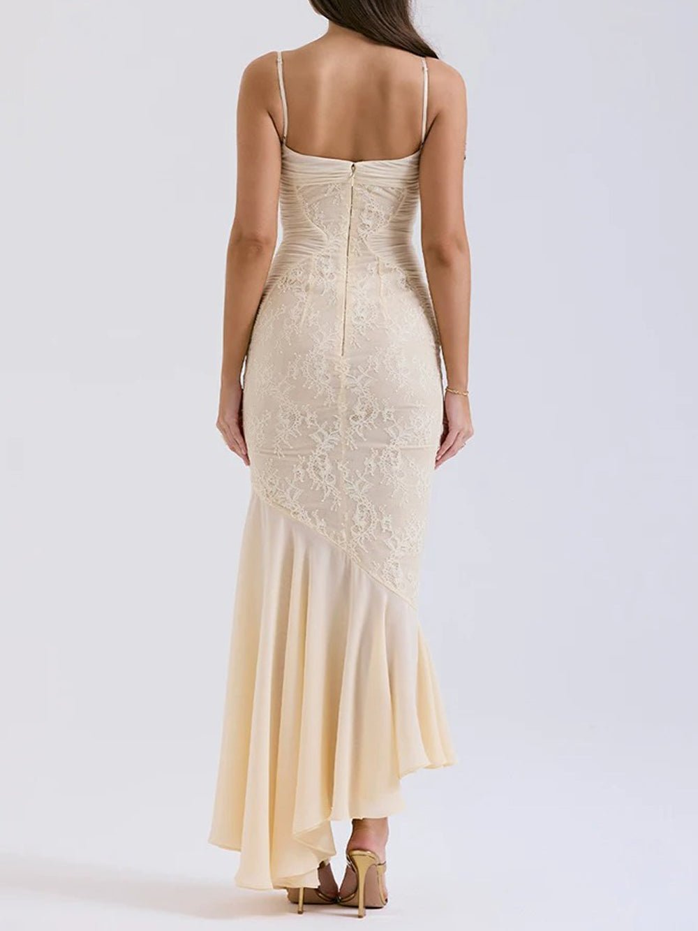 Backless Bodycon Maxi - Fashionpara