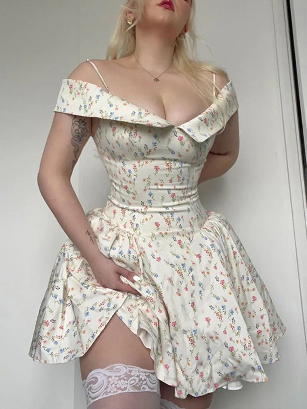 Off Shoulder Backless - Fashionpara