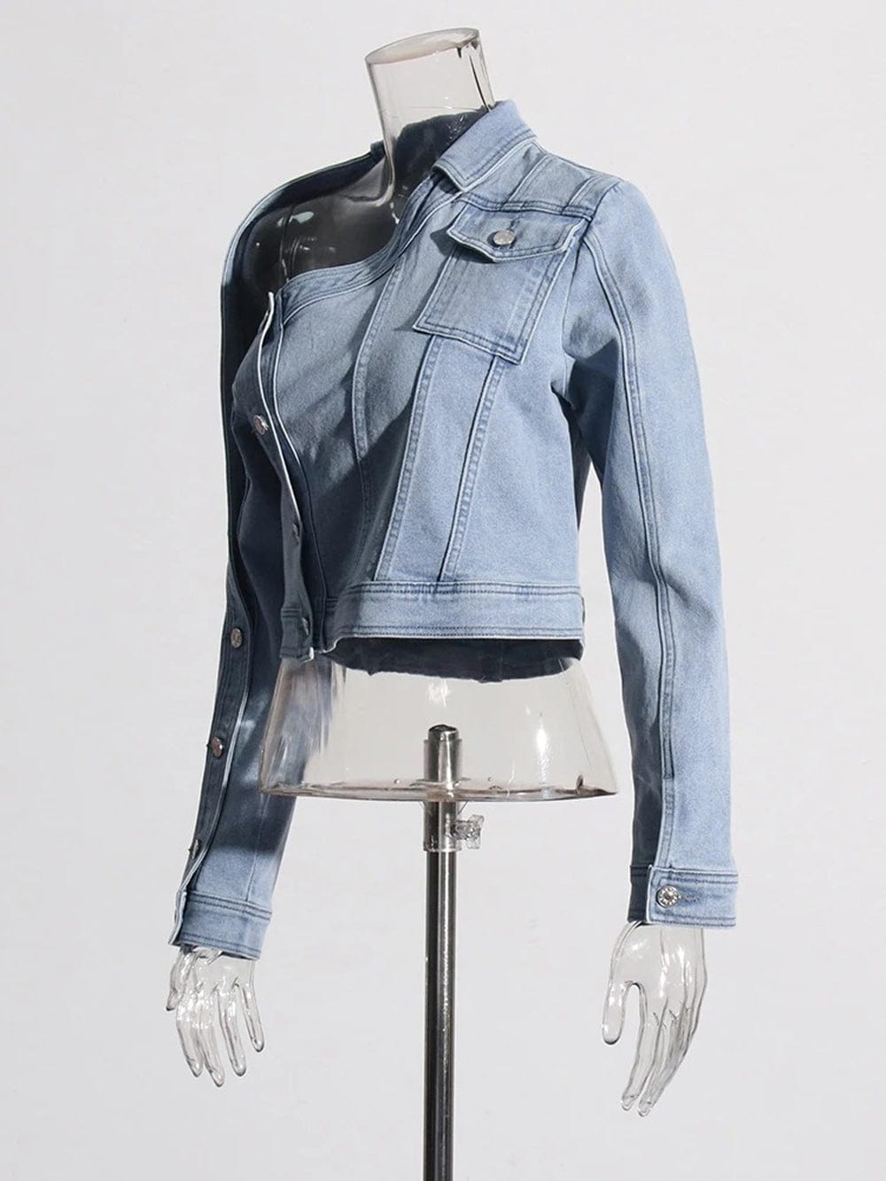 Streetwear Denim Coat - Fashionpara
