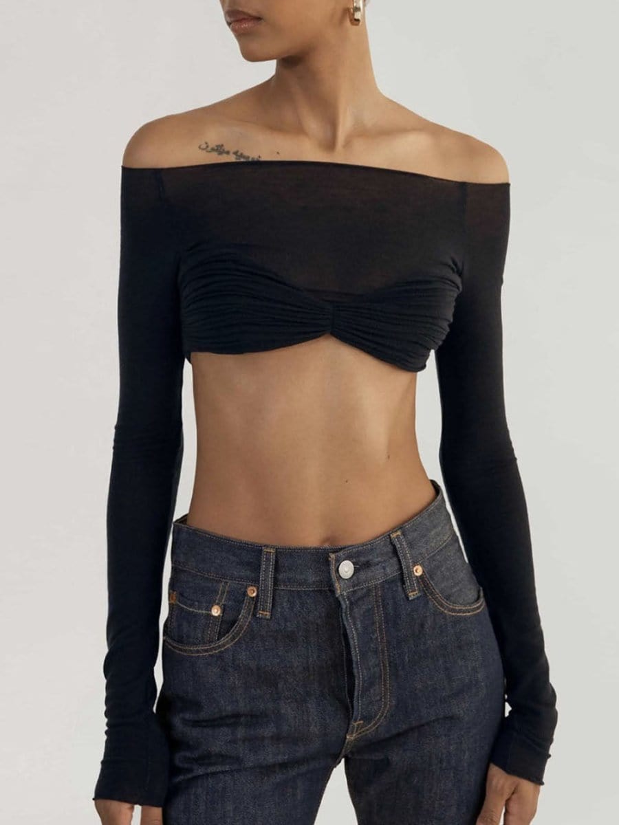 Knit Off Shoulder - Fashionpara