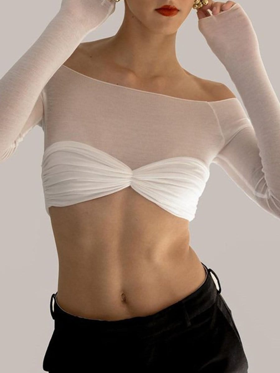 Knit Off Shoulder - Fashionpara